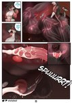 absurd_res ahegao anal anal_orgasm anal_penetration anthro anthro_on_anthro anthro_penetrated anthro_penetrating anthro_penetrating_anthro bat big_penis bodily_fluids breath comic cum cum_in_ass cum_inside cum_while_penetrated cumshot dialogue duo ejaculation english_text genital_fluids genitals hand_on_butt hands-free hi_res humanoid_genitalia humanoid_penis lagomorph larger_male larger_penetrated leporid lepus_curpaeums looking_pleasured male male/male male_penetrated male_penetrating male_penetrating_male mammal musk onomatopoeia open_mouth orgasm penetration penile penile_penetration penis prostate prostate_orgasm prostate_stimulation rabbit ringed_eyes sex simple_background simultaneous_orgasms size_difference small_dom_big_sub small_top_big_bottom smaller_male smoke smoke_from_mouth sound_effects speech_bubble sweat text vein veiny_penis vidale_(viola_bat) viola_bat xray_view