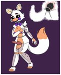 anal animal_genitalia animal_penis animatronic anthro anus balls black_eyes bow_tie breasts buttplug canid canine canine_genitalia canine_penis five_nights_at_freddy's five_nights_at_freddy's_world fox fur genitals glowing glowing_eyes gynomorph hi_res hidden_sex_toy internal intersex knot latex lolbit_(fnaf) lube machine mammal nails nikki_sensei penis plug_(sex_toy) robot scottgames sex_toy sharp_teeth solo teeth xray_view