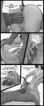 absurd_res animal_genitalia animal_penis anthro anus big_breasts black_and_white bodily_fluids breasts butt canid canine canine_genitalia canine_penis comic cum cum_in_pussy cum_in_uterus cum_inside dialogue female female_penetrated from_behind_position genital_fluids genitals hi_res internal internal_vaginal male male/female male_penetrating male_penetrating_female mammal monochrome nipples penetration penile penile_penetration penis penis_in_pussy pussy raised_tail sex shamziwhite spread_butt spreading succubus tail uterus vaginal vaginal_penetration vein veiny_penis