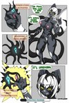 abs anthro comic corruption crimellgrim dialogue domestic_cat english_text felid feline felis female forced forced_transformation gameplay_mechanics hair hi_res mammal questionable_consent shiku_(character) solo tentacles text transformation white_hair