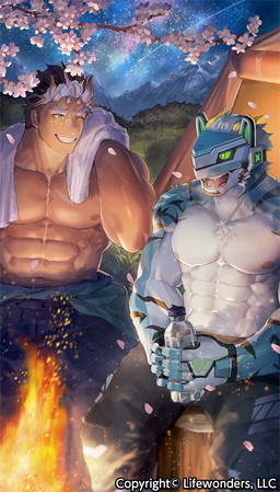 Rating: s
ID: 3970568
Date: 2023-04-03 21:09:59 -0400
Status: active
Score: 15
abs anthro blue_body blue_fur campfire camping cherry_blossom cherry_blossom_tree cherry_tree chest_tuft clothing dark_body dark_skin detailed_background duo felid fingerless_gloves flower fruit_tree fur gloves handwear horn horned_humanoid human humanoid lifewonders live_a_hero macroich_(tas) male mammal mountain neumokun official_art pantherine pecs plant prunus_(flower) rexer shirtless tiger tokyo_afterschool_summoners towel tree tuft white_body white_fur post #3970568