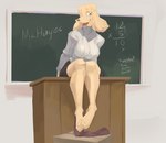 Rating: q
ID: 5195545
Date: 2024-11-20 22:49:52 -0500
Status: active
Score: 46
anthro barefoot big_breasts biped black_nose breast_outline breasts canid canine canis chalkboard classroom classroom_desk clothed clothed_anthro clothed_female clothing domestic_dog ebbedrawin feet female footwear fully_clothed fully_clothed_anthro fully_clothed_female fur hi_res mammal math open_mouth plantigrade school shirt shoes sitting_on_desk solo suggestive teacher toes topwear post #5195545