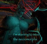 Rating: q
ID: 5306329
Date: 2025-01-13 23:07:09 -0500
Status: active
Score: 35
3d_(artwork) anthro armor big_breasts blender_(artwork) bloodborne breasts clothing dead_space digital_media_(artwork) duo electronic_arts english_text female fromsoftware fur glowing glowing_eyes gun hi_res horn huge_breasts human humanoid isaac_clarke licking licking_lips licking_own_lips looking_down looking_up macro_female male male/female mammal nervous_smile ranged_weapon self_lick smile sony_corporation sony_interactive_entertainment suit teeth text tongue tongue_out vicar_amelia visceral_games weapon white_body white_fur znackyartz post #5306329
