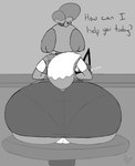 Rating: q
ID: 3505291
Date: 2022-08-14 01:26:17 -0400
Status: active
Score: 93
2020 absurd_res animal_crossing anthro big_butt bottomwear butt butt_focus canid canine canis clothed clothing digital_media_(artwork) domestic_cat domestic_dog english_text felid feline felis female female_focus fur furgonomics hi_res huge_butt isabelle_(animal_crossing) mammal monochrome nintendo panties panty_lines pencil_skirt raymond_(animal_crossing) rear_view sitting skirt supermoonshroom tail tail_through_skirt text tight_bottomwear tight_clothing underbutt underwear watermark post #3505291