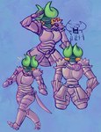 Rating: s
ID: 5585892
Date: 2025-05-20 11:49:46 -0400
Status: active
Score: 3
2023 4_fingers armor blue_background blue_tongue breastplate clothed clothed_female clothed_humanoid clothing colored critterzone13 dedusmuln digital_drawing_(artwork) digital_media_(artwork) duo english_description eyeless female fingers fist fully_clothed fully_clothed_female fully_clothed_humanoid greaves green_body green_skin hi_res humanoid hylics light lighting looking_at_another melee_weapon multiple_images noseless not_furry open_mouth pauldron shaded simple_background sword teeth tentacles tongue walking wayne_(hylics) wayne_(species) weapon post #5585892
