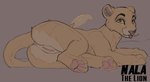 butt dronecadge felid female feral genitals hi_res lion mammal monochrome pantherine pawpads paws pink_pawpads pussy simple_coloring sketch solo solo_focus text tongue tongue_out unfinished yellow_body