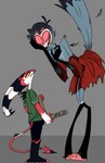 Rating: q
ID: 3870655
Date: 2023-02-13 12:11:49 -0500
Status: active
Score: 76
2021 4_eyes abstract_background anthro avian bent_over bird blitzo_(helluva_boss) blush bodily_fluids clothed clothing container demon demon_humanoid dick_in_a_box digital_drawing_(artwork) digital_media_(artwork) drooling duo feathers fingers footwear glowing glowing_eyes grey_background grey_body grey_feathers helluva_boss hi_res horn horned_humanoid humanoid imp implied_penis kkcq20yk0db5mak leaning leaning_forward long_tail male mature_anthro mature_male mostly_nude multi_eye multicolored_body multicolored_skin off_shoulder open_mouth owl owl_demon pizza_box red_body red_eyes red_skin robe robe_only saliva sharp_teeth shoes signature simple_background size_difference slippers spade_tail spikes spikes_(anatomy) stolas_(helluva_boss) sweat tail tail_feathers teeth two_tone_body two_tone_skin white_body white_skin yellow_sclera post #3870655