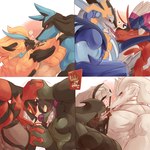 Rating: q
ID: 5442545
Date: 2025-03-18 21:53:09 -0400
Status: active
Score: 89
1:1 2023 ancient_pokemon anthro bedroom_eyes biceps blush blush_lines bodily_fluids canid canine collar digital_media_(artwork) dragon embarrassed eye_contact felid feline food food_in_mouth fur furred_dragon furred_scalie future_pokemon generation_4_pokemon generation_5_pokemon generation_7_pokemon generation_9_pokemon group heart_symbol hi_res incineroar interlocked_fingers koraidon leash leash_pull leashed_male legendary_pokemon looking_at_another looking_pleasured lucario male male/male mammal miraidon multiple_scenes muscular muscular_anthro muscular_male mythological_creature mythological_scalie mythology narrowed_eyes nintendo okidogi paradox_pokemon pec_grab pecs pocky pocky_and_pretz_day pocky_game pocky_in_mouth pokemon pokemon_(species) reshiram saliva scalie seductive shock_collar spazticcat sweat sweatdrop teeth tongue tongue_out white_body wrestling zekrom zeraora post #5442545