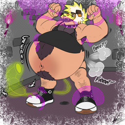 Rating: e
ID: 5196373
Date: 2024-11-21 11:18:30 -0500
Status: active
Score: 14
1:1 2023 abdominal_bulge animal_mask anthro armpit_hair belly belly_hair belly_inflation big_belly body_hair brick_wall chest_hair clothing collar dreykodrak ear_piercing fart fart_cloud fingernails fire footwear ghost hairy_legs hi_res human hyena inflation jockstrap male mammal mask nails navel onomatopoeia open_mouth piercing pump pup_mask shirt shoes slime sokka_(sokkacherimoya) solo sound_effects spiked_collar spikes spirit tank_top text topwear torch torn_clothing tube_in_ass underwear wall_(structure) yellow_pup_mask post #5196373