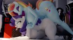 16:9 3d_(artwork) absurd_res anthro big_breasts big_butt breasts butt digital_media_(artwork) duo equid equine female female_penetrated friendship_is_magic genitals gynomorph gynomorph/female gynomorph_penetrating gynomorph_penetrating_female hasbro hi_res horn huge_breasts huge_butt intersex intersex/female intersex_penetrating intersex_penetrating_female mammal my_little_pony mythological_creature mythological_equine mythology nipples nude penetration penis rarity_(mlp) sassy_saddles_(mlp) sex smile symm unicorn widescreen