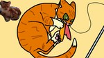 Rating: s
ID: 5557841
Date: 2025-05-08 13:43:44 -0400
Status: active
Score: 5
anon_noodles domestic_cat felid feline felis feral fur green_eyes lying male mammal on_side orange_body orange_fur photography_(artwork) playing pole reference_image solo string tail toy post #5557841