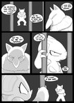 anthro bars comic dialogue digital_media_(artwork) duo english_text female generation_1_pokemon hi_res hypno_(pokemon) monochrome nidoqueen nintendo pokemon pokemon_(species) queenie_(shoutingisfun) shoutingisfun standing text