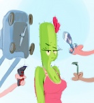 Rating: s
ID: 1012898
Date: 2016-10-04 06:08:12 -0400
Status: active
Score: 10
breasts cactus clothing dasha_the_cactus disembodied_hand elemental_creature female flora_fauna flower group half-closed_eyes humanoid lawn_mower looking_at_viewer mostly_offscreen_character musikalgenius narrowed_eyes not_furry plant razor sad scissors shaver solo_focus standing sweater tools topwear post #1012898