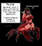 101 animal_humanoid arthropod arthropod_humanoid arthropod_taur covered_eyes crab crab_claw crab_humanoid crab_taur crustacean crustacean_humanoid crustacean_taur decapoda english_text finger_poking humanoid intersex malacostracan maleherm marine marine_humanoid marine_taur puppetmaster13uwu red_body solo specimen taur text