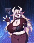 Rating: s
ID: 3701335
Date: 2022-11-19 16:44:21 -0500
Status: active
Score: 49
2022 anthro big_breasts bovid bovid_horn bovine_ears bovine_horn breasts clothing cowbell cyberspace electronics english_text eyebrow_through_hair eyebrows eyes_closed fan_character female fingerless_gloves gloves hair handwear headphones heart_symbol hi_res holding_breast horn huge_breasts long_hair mammal meme morbius naughtyjester signature smile solo text translucent translucent_hair white_hair post #3701335