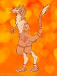 absurd_res anthro brown_body brown_fur butt female flat_chested fur hi_res multicolored_body multicolored_fur nude raised_tail sergal smile solo sunnyveinsuwu tail tan_body tan_fur two_tone_body two_tone_fur