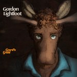 1:1 album_cover alternate_species anthro antlers auburn_hair brown_body brown_fur clothed clothing cover curled_hair dark_theme deer denim digital_media_(artwork) english_text filter fur furrification gord's_gold gordon_lightfoot green_eyes hair hi_res horn looking_at_viewer male mammal moose new_world_deer photo_manipulation photomorph shirt simple_background solo text thecuckingfunts third-party_edit topwear