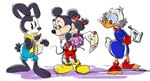Rating: s
ID: 2483553
Date: 2020-11-11 05:59:26 -0500
Status: active
Score: 10
anatid anseriform anthro avian beak bird black_body blue_clothing checklist clothed clothing cord digital_media_(artwork) disney domestic_duck duck electronics eyewear fan_character father_(lore) feathers female fleischer_style_toon footwear glasses gloves group handwear holding_list holding_object holding_paper house_mouse kicsterash lagomorph landline_phone leporid line_tail list male mammal mickey_mouse mouse multitasking murid murine oswald_the_lucky_rabbit paper parent_(lore) pen phone physical_list rabbit red_clothing ribbons rodent scarf scrooge_mcduck shoes simple_background small_glasses su_mouse_(kicsterash) tail thin_tail toony wired_phone writing_utensil yellow_clothing yellow_footwear yellow_shoes post #2483553