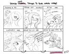 4:3 angel_(mlp) arkblade blush chart comic english_text equid equine feathered_wings feathers female feral fluttershy_(mlp) friendship_is_magic hasbro heart_symbol hi_res lagomorph leporid mammal meme monochrome my_little_pony mythological_creature mythological_equine mythology pegasus rabbit text waifu_chart wings