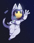 Rating: s
ID: 3467230
Date: 2022-07-25 12:43:07 -0400
Status: active
Score: 558
2022 4_fingers :< animal_crossing ankha_(animal_crossing) anthro astronaut bangs big_eyes biped black_eyes blonde_hair blue_hair bob_cut clothed clothing detailed_background domestic_cat english_text eyelashes felid feline felis female fingers floating front_view full-length_portrait fully_clothed fur hair headgear hi_res huffslove long_tail makeup mammal mascara multicolored_hair nintendo noseless portrait pupils short_stack signature solo space spacecraft spacesuit tail text unusual_pupils uraeus vehicle white_clothing wide_eyed wide_hips yellow_body yellow_fur zero_gravity post #3467230