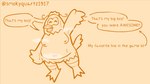 Rating: e
ID: 5601098
Date: 2025-05-26 22:54:08 -0400
Status: active
Score: 2
anthro artist_name avian beak bird breasts cheap_cheap_the_cooking_chicken chicken digital_drawing_(artwork) digital_media_(artwork) english_text feathers female galliform gallus_(genus) genitals hi_res nipples nude open_mouth parappa_the_rapper phasianid praise pussy simple_background smile smokyquartz1917 solo sony_corporation sony_interactive_entertainment tail text wings post #5601098