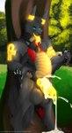 2_penises abdominal_bulge absurd_res andromorph andromorph/male anthro anthrofied anubis anubis_rose anubis_rose_(character) balls big_balls big_dom_small_sub big_penis bodily_fluids breeding_slave canid canine cum cum_in_pussy cum_inflation cum_inside cum_on_ground cum_through deity digital_media_(artwork) dominant dravalon dravalon_wolf drooling duo eeveelution egyptian_mythology english_text extreme_french_kiss french_kissing generation_2_pokemon genital_fluids genitals glowing glowing_eyes glowing_genitalia glowing_markings hi_res hybrid inflation intersex intersex/male kissing large_penetration male mammal markings middle_eastern_mythology multi_genitalia multi_penis muscular muscular_male mythological_canine mythological_creature mythology neck_bulge nintendo outside pectoral_bulge penetration penile penile_penetration penis penis_shaped_bulge pokemon pokemon_(species) public public_sex saliva sex sex_slave size_difference slave smaller_penetrated snowballing solo_focus text tongue tongue_in_throat umbreon vaginal vaginal_penetration were werecanid werecanine werewolf