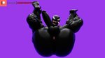 16:9 3d_(artwork) alien alien_humanoid anus balls big_butt black_body blender_(artwork) butt camseven digital_media_(artwork) empty_eyes feet feet_up foot_grab genitals hi_res humanoid humanoid_genitalia humanoid_penis long_tongue looking_at_viewer lying male marvel muscular not_furry nude on_back open_mouth patreon penis presenting presenting_anus presenting_hindquarters sharp_teeth simple_background solo symbiote teeth tongue tongue_out venom_(marvel) widescreen