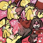 1:1 animal_crossing animal_genitalia animal_penis anthro balls bell blush bodily_fluids brother_(lore) brother_and_sister_(lore) brown_body brown_fur canid canine canine_genitalia canine_penis canis comic digby_(animal_crossing) domestic_dog drooling duo fellatio female foxvomitarts fur genitals hi_res incest_(lore) isabelle_(animal_crossing) male male/female mammal nintendo oral oral_penetration penetration penile penis saliva sex shih_tzu sibling_(lore) sister_(lore) tears tears_of_pleasure text toy_dog twincest_(lore) twins_(lore) yellow_body yellow_fur