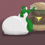 Rating: q
ID: 221893
Date: 2012-06-17 07:08:17 -0400
Status: active
Score: 20
1:1 anthro belly burger dinosaur fast_food food green_yoshi hi_res immobile male mario_bros morbidly_obese morbidly_obese_anthro morbidly_obese_male nintendo obese obese_anthro obese_male overweight overweight_anthro overweight_male prehistoric_species reptile scalie solo stuffing unknown_artist weight_gain yoshi post #221893