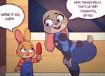 Rating: s
ID: 4712858
Date: 2024-04-10 17:23:34 -0400
Status: active
Score: 125
2024 age_difference anthro big_butt brown_body brown_fur buckteeth butt child clothed clothing colored crouching detailed_background dialogue disney duo english_text european_rabbit exclamation_point female food fur grey_body grey_fur happy hi_res holding_object interjection judy_hopps lagomorph leporid looking_at_another mammal molly_hopps name_in_dialogue older_anthro older_female older_sister open_mouth oryctolagus overalls pattern_clothing police police_officer police_uniform popsicle purple_eyes rabbit rabbit_ears scut_tail short_tail sibling_(lore) sister_(lore) sisters_(lore) smile striped_clothing stripes tail talking_to_another teeth text thick_thighs toddler tonyneely uniform young young_anthro young_female younger_anthro younger_female younger_sister zootopia post #4712858