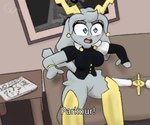 Rating: s
ID: 5192103
Date: 2024-11-19 13:49:04 -0500
Status: active
Score: 65
3d_(artwork) 6:5 anthro antlers armor big_breasts bottomless bovid breasts caprine clothed clothing digital_media_(artwork) dream_breaker_(pseudoregalia) female furniture goat guak hi_res horn intense_face lagomorph leporid mammal meme newspaper picture_frame pseudoregalia rabbit raised_arms sofa solo sybil_(pseudoregalia) table text the_office thick_thighs tight_clothing weapon post #5192103