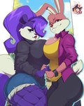 Rating: q
ID: 5439215
Date: 2025-03-17 10:57:32 -0400
Status: active
Score: 44
absurd_res aged_up anthro babs_bunny big_breasts big_butt biped bottomwear bracelet breast_squish breasts breasts_frottage buckteeth butt clothed clothing duo eyelashes female female/female fifi_la_fume fishnet_clothing fishnet_legwear fur hair hand_holding hi_res huge_breasts huge_thighs jewelry lagomorph legwear leporid looking_at_viewer mammal mephitid mr._deathcat multicolored_body multicolored_fur pants pink_body pink_fur pupils purple_hair rabbit scut_tail shirt short_tail side_view skunk smile squish striped_skunk sweater tail teeth thick_thighs tiny_toon_adventures tiny_toons_looniversity topwear turtleneck two_tone_body two_tone_fur warner_brothers wide_hips post #5439215