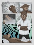 absurd_res andy_(echto) anthro balls bedding bodily_fluids brown_body brown_fur canid canine canis caught charlie_(echto) clothed clothed/nude clothed_male clothing comic cum cum_on_self cum_on_sheets domestic_dog duo echto ejaculation english_text eyewear father_(lore) father_and_child_(lore) father_and_son_(lore) foreskin fur genital_fluids genitals glasses grabbing_sheets hands-free hi_res humanoid_genitalia humanoid_penis lying male male/male mammal nipples nude on_back orgasm parent_(lore) parent_and_child_(lore) parent_and_son_(lore) penis pillow pubes son_(lore) tenting text wet wet_dream