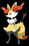 2013 3_fingers 3_toes alpha_channel ambiguous_gender anthro biped braixen canid canine chest_tuft featureless_crotch feet fingers full-length_portrait fur fur_tuft generation_6_pokemon hi_res inner_ear_fluff ken_sugimori mammal nintendo nude official_art pokemon pokemon_(species) portrait red_eyes simple_background solo standing stick thick_thighs thin_calves toes transparent_background tuft wide_hips