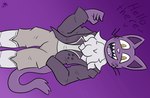 Rating: s
ID: 4915474
Date: 2024-07-12 18:30:40 -0400
Status: active
Score: 6
2024 4_fingers absurd_res anthro boots bottomwear chest_tuft clothing colored dialogue digital_drawing_(artwork) digital_media_(artwork) domestic_cat english_text fangs fear_and_hunger felid feline felis fingers footwear greeting greeting_viewer hand_in_pocket hi_res jacket looking_at_viewer male mammal mrmanuxs open_mouth pants pink_nose pocketcat_(fear_&_hunger) pockets purple_background purple_body purple_clothing purple_jacket purple_topwear sharp_teeth shirt shoes signature simple_background smile smiling_at_viewer solo standing tail talking_to_viewer tan_bottomwear tan_clothing tan_pants teeth text topwear triangle_nose tuft whiskers white_boots white_clothing white_footwear white_shirt white_topwear white_tuft yellow_eyes post #4915474