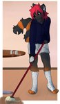 Rating: s
ID: 3580864
Date: 2022-09-21 21:18:30 -0400
Status: active
Score: 3
2022 absurd_res adobe_photoshop_(artwork) ambiguous_gender anthro artist_name black_body black_fur blue_clothing blue_eyes blue_hoodie blue_topwear bottomwear candy chocolate chocolate_milk cleaning_tool clothed clothing dessert detailed_background digital_drawing_(artwork) digital_media_(artwork) domestic_cat drawstring felid feline felis flavored_milk food footwear full-length_portrait fur grey_bottomwear grey_clothing grey_shorts hair hi_res holding_cleaning_tool holding_mop holding_object hoodie inside knee_highs knee_socks legwear literaldeerirl mammal markings milk mop mopping orange_body orange_fur portrait red_hair ring_(marking) ringed_tail shaded shorts snout socks soft_shading solo spilled_drink striped_markings striped_tail stripes tail tail_markings text toeless_footwear toeless_socks topwear post #3580864