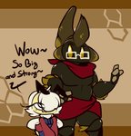 Rating: s
ID: 2673121
Date: 2021-03-28 18:23:35 -0400
Status: active
Score: 19
1upgobbo 2021 4_fingers absurd_res antennae_(anatomy) anthro arms_together arthropod arthropod_abdomen asian_clothing ayane_(1upgobbo) bee beetle beetle_jay_(1upgobbo) black_antennae black_body black_exoskeleton blue_clothing blue_dress blush bottomwear brown_body brown_exoskeleton brown_sclera brown_spots cloak clothed clothing dialogue dress duo east_asian_clothing english_text exoskeleton eyewear fangs female fingers fur glasses green_body green_exoskeleton grey_body grey_fur grey_hair hair hair_over_eye hercules_beetle hi_res hymenopteran insect insect_wings japanese_clothing kerchief kimono larger_anthro larger_male looking_at_another looking_up male markings muscular muscular_anthro muscular_male one_eye_obstructed raised_arm red_bottomwear red_cloak red_clothing red_kerchief rhinoceros_beetle scarabaeid size_difference skimpy smaller_anthro smaller_female smile spots spotted_body spotted_exoskeleton stinger teeth text topless white_eyes wings yellow_body yellow_exoskeleton yellow_eyes post #2673121