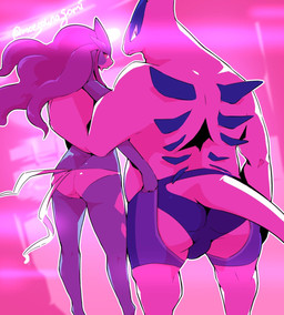 Rating: q
ID: 5514049
Date: 2025-04-19 04:08:01 -0400
Status: active
Score: 48
anthro archived_source biped bulge butt clothing duo female generation_2_pokemon hand_on_back hand_on_leg hand_on_thigh hi_res legendary_pokemon looking_back lugia male moesouna_gomi nintendo panties pokemon pokemon_(species) pokemorph rear_view slightly_chubby slightly_chubby_male suicune swimming_trunks swimwear tail underwear post #5514049