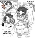 Rating: q
ID: 5420232
Date: 2025-03-08 14:28:40 -0500
Status: active
Score: 66
2025 absurd_res accessory anthro bimboaudino blush bodily_fluids bow_ribbon breast_growth breasts clothed clothed_anthro clothed_female clothing dialogue dress duel_monster english_text fairy_tail-snow female gender_transformation greyscale growth hair_accessory hair_bow hair_ribbon hi_res humanoid humanoid_pointy_ears humanoid_to_anthro male mammal monochrome mtf_transformation pawpads pointy_ears ribbons rodent sciurid solo speech_bubble sweat tail text transformation transformation_through_magic tree_squirrel yu-gi-oh! yu-gi-oh_card post #5420232