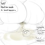 1:1 anthro balls big_butt bodily_fluids butt complaining contextual_(jigglyjuggle) defeated dominant dominant_male duo fart female genitals jiggly_juggle_(oc) jigglyjuggle larger_male looking_at_anus male male/female rear_view regret regrets simple_background size_difference sketch sketchy smaller_female smelly_anus smelly_ass smelly_balls smelly_butt submissive submissive_female sweat sweatdrop sweaty_balls sweaty_butt sweaty_genitalia white_background wide_hips