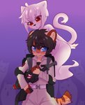Rating: q
ID: 2668313
Date: 2021-03-25 00:30:50 -0400
Status: active
Score: 105
anthro aoizuri belt blue_eyes domestic_cat duo felid feline felis female flying fur ghost ghost_(claralaine) ghostbusters halloween hi_res holidays humanoid ken_(claralaine) male mammal red_eyes scared spirit striped_body striped_fur stripes post #2668313