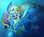 Rating: s
ID: 5345017
Date: 2025-02-01 15:53:39 -0500
Status: active
Score: 10
ambiguous_gender bandai_namco blue_eyes bracelet bubble canid digital_media_(artwork) dragon forehead_gem gem hair horn hybrid jewelry looking_at_viewer mammal marine marlis_sig mythological_creature mythological_scalie mythology open_mouth orb scalie shaorune simple_background solo tail tales_of_(series) tales_of_rebirth teeth tongue underwater water post #5345017