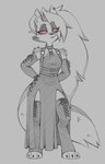 Rating: s
ID: 5647096
Date: 2025-06-16 19:40:12 -0400
Status: active
Score: 64
2025 3_toes alternative_fashion anthro arm_tuft armwear barefoot big_tail biped bluestripedrenulian breasts canid canid_demon canine cheek_tuft claws clothed clothed_anthro clothed_female clothing collarbone demon digitigrade dress ear_piercing eye_through_hair eyebrow_through_hair eyebrows eyelashes facial_tuft feet female female_anthro fluffy fluffy_tail front_view fur goth greyscale hair hair_over_eye half-closed_eyes hands_behind_back hellhound helluva_boss hi_res inner_ear_fluff legwear long_hair looking_at_viewer loona_(helluva_boss) mammal monochrome mouth_closed mythological_canine mythological_creature mythology narrowed_eyes notched_ear paws piercing pointy_ears prick_ears pupils red_sclera shoulder_tuft sketch slit_pupils small_breasts snout solo spot_color standing tail thigh_highs toe_claws toes translucent translucent_hair tuft post #5647096