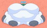 2023 alien alien_humanoid anthro belly big_belly big_breasts big_butt black_sclera breasts butt chubby_cheeks clothed clothing digital_drawing_(artwork) digital_media_(artwork) english_text female giant_butt gigantic_ass gigantic_thighs green_body hi_res huge_belly huge_breasts huge_butt huge_cheeks humanoid hyper hyper_belly hyper_breasts hyper_butt lying lying_on_ground morbidly_obese morbidly_obese_anthro morbidly_obese_female navel nipple_outline not_furry obese obese_anthro obese_female on_back on_ground overweight overweight_anthro overweight_female pilot_(chubberdy) pupils robuttschei solo spacethumper text white_pupils