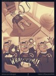 anthro baseball baseball_glove basil_(mikrogoat) bed bedroom comic domestic_pig furniture hi_res male mammal mikrogoat planet solo star suid suina sus_(pig) window young young_anthro