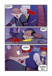 anthro bullying cheetah comic dialogue earl_(t0l0k) english_text felid feline group hi_res izzy_(t0l0k) laugh male mammal nacho_(t0l0k) rhinoceros sengi t0l0k text trio