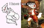 Rating: s
ID: 5269617
Date: 2024-12-27 12:09:56 -0500
Status: active
Score: 8
anthro blood blush bodily_fluids butt canid canine collar cutaway expression_cutaway femboy fennec_fox fox fur god_of_war male mammal meme mythology simple_background smile solo sony_corporation sony_interactive_entertainment tail text true_fox xiomih2 xiomih_(character) post #5269617