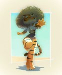 Rating: s
ID: 3377703
Date: 2022-06-07 02:22:16 -0400
Status: active
Score: 23
4_fingers 4_toes anthro balancing black_stripes bottomwear breasts claws clothed clothing digital_media_(artwork) eyes_closed feet felid female fingers fu_go_fu_go fur hat headgear headwear hi_res hogehoge mammal midriff miniskirt open_mouth orange_body orange_fur pantherine pose shadow shirt simple_background skirt solo standing straw_hat stripes tiger toe_claws toes topwear post #3377703