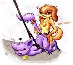 andromorph anthro belt belt_buckle buckle canid canine catnap_(poppy_playtime) collar dogday_(poppy_playtime) duo felid forced hi_res intersex male male/male mammal mob_entertainment nightfury2020 poppy_playtime rape rope rope_belt sex smiling_critters