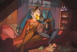 Rating: s
ID: 5599859
Date: 2025-05-26 13:49:04 -0400
Status: active
Score: 31
2025 5_fingers ambiguous_gender anthro avian bird black_body black_scales blue_eyes bottomwear clothed clothed_ambiguous clothed_anthro clothing cordi digital_media_(artwork) dragon duo feathers fingers fully_clothed fully_clothed_ambiguous fully_clothed_anthro furniture hi_res holding_coffee_mug horn inside mythological_creature mythological_scalie mythology orange_eyes plushie scales scalie sitting smile sofa steam table topwear window wings post #5599859